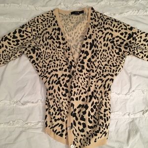Forever 21 Cheetah Print Cardigan